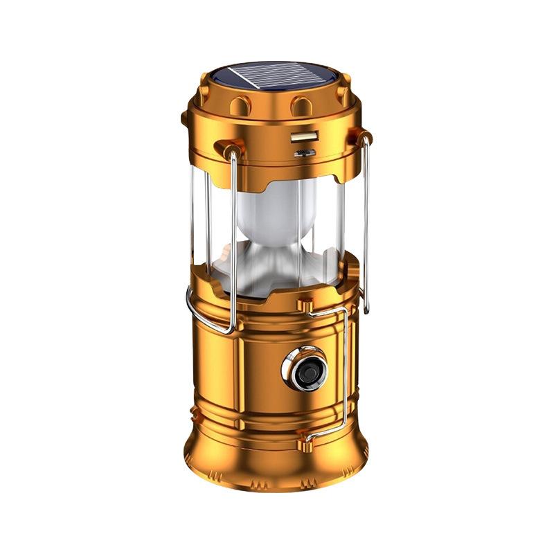 Outdoor Camping Light Solar-Powered Long-Lasting High-Powered Rechargeable Emergency Light Portable Lamp
