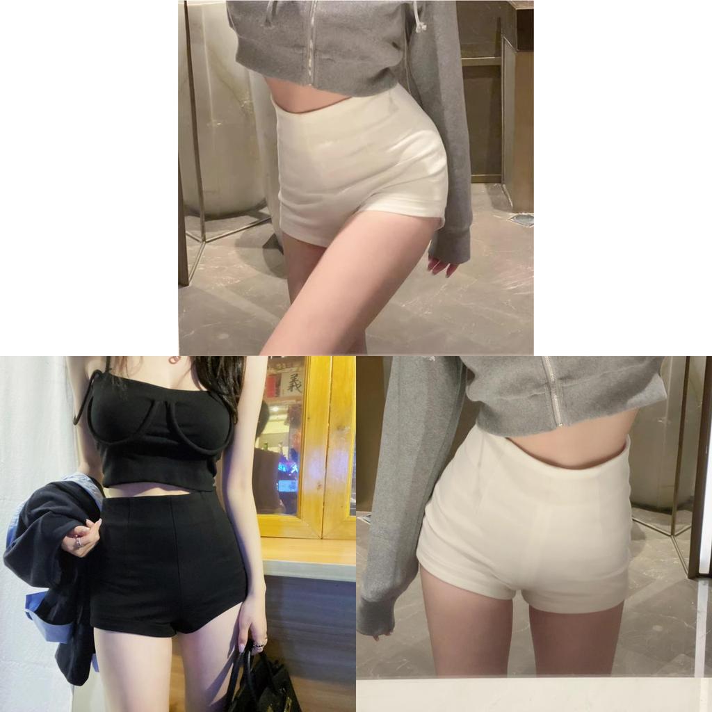 Womens Slim Fit Short Pants With Micro Elasticity For Casual Wear
