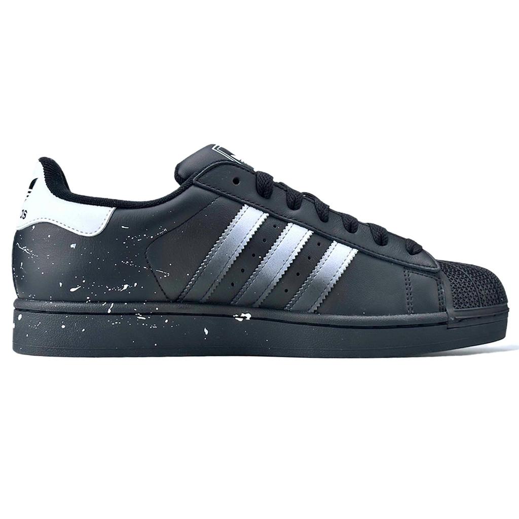 adidas Oryginalne SUPERSTAR Odporne na ścieranie Niskie Buty do Skateboardingu Unisex Czarne EG4959(Zespół169-)