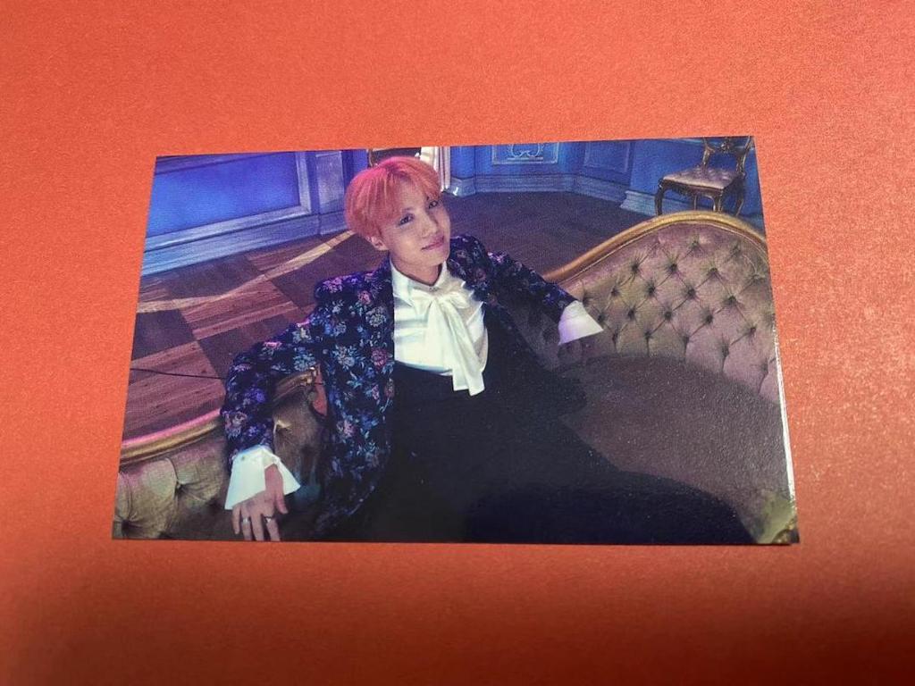 [USED] BTS Hoseok Blood Sweat Tears Pre-recorded Sanok Trading Card J-Hope