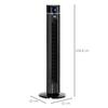 Ventilador de torre/Ventilador de pé 2 em 1, 32 cm x 32 cm 106,8 cm x 106,8 cm, Preto