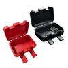 Plastic Storage Case for Small Hardware, Lid Box for Screws, Washers, Buttons and Desk Sorting for Daily Task Use