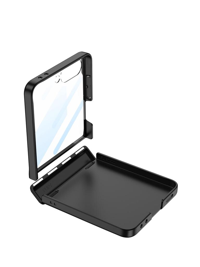 Samsung Z Flip7 Solid Color Case: Full Coverage, Hinge Style, Magnetic, Wireless Charging, Drop-Proof