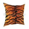 Realistic Tiger Skin Print Pillow Case Printed Home Soft DIY Pillow Cover Tiger Animalprint Realistic Skin Orange Black