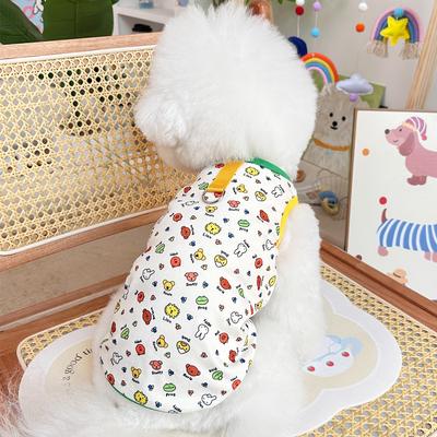Herbst Neue Haustier Hund und Katze Kleidung Teddy Bichon Frise Pudel Kleine und Mittelgroße Hunde Westen