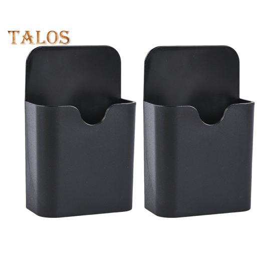 

1 пара держателей для магнитных маркеров на холодильник, коробка для хранения, гладкие края, без заусенцев, широко используется, легко устанавливается, органайзер для хранения ручек и карандашей чёрный