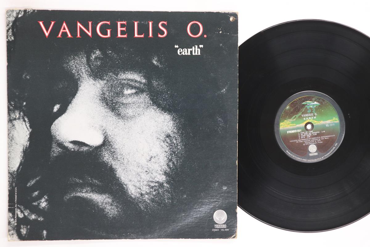 

LP Record VANGELIS O. Earth VEL1019 VERTIGO 1974 US Rock Used