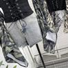 American Retro Camouflage Lace-up Pleated Shirt