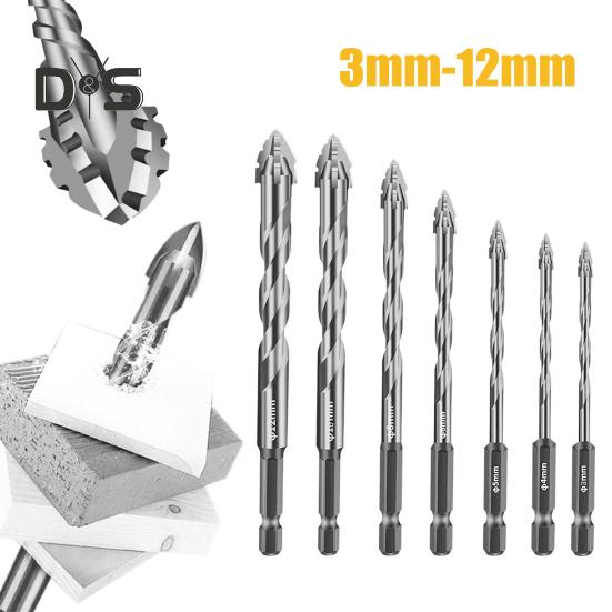 Firkantet tagget eksentrisk borbitssett Høy hardhet Rustsikker Enkel installasjon Multifunksjonelt skjevt hode borbitssett