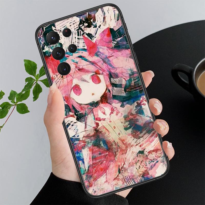 Phone Case For Samsung A17 A55 A16 A56 A35 A15 A53 A54 A33 A34 A25 A05S A52 A52S A07 A26 A06 Japanese angel girl Drawing