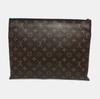 [Pre-Owned] A4 Pouch Monogram Leather Handbag - Very Good #X0MHRP