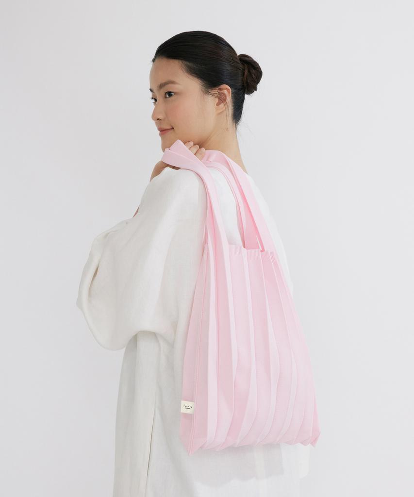 Pleatsmama Pink Shoulder Bag