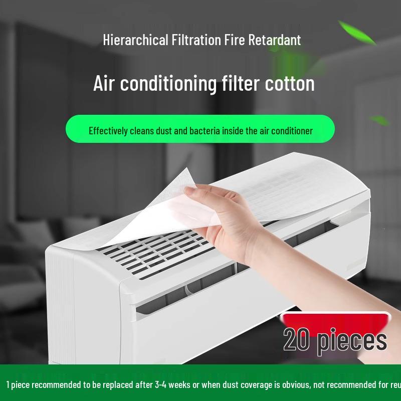 Universal Wall-Mounted Air Conditioner Dust Filter for Bedroom - New Style Air Purification