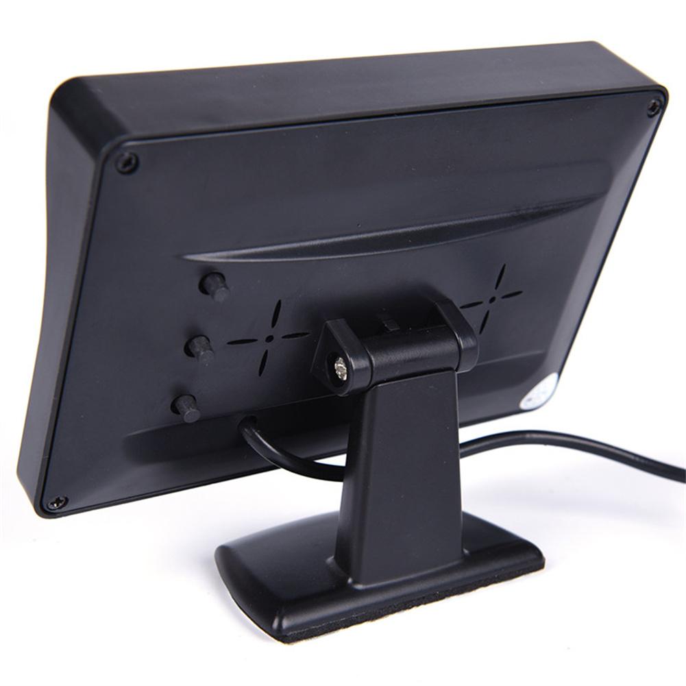 Hd Car Monitor 4.3-inch Screen Tft Lcd Digital Display Two-way Input Sunshade Monitor For Reverse Camera