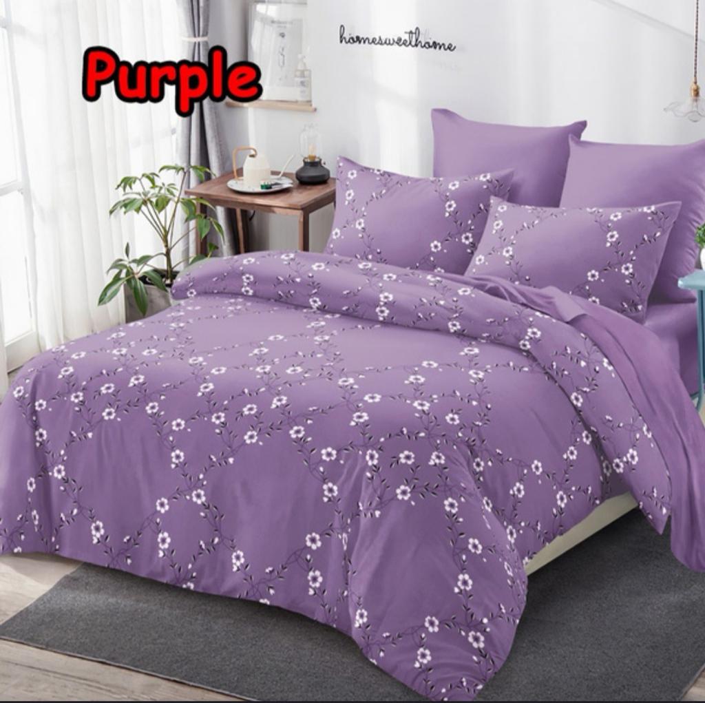 6 Color Duvet Cover Set Floral Bedding Collection with Pillowcase  Single Twin Double Full Queen King Size Ultra Soft Comforter Cover