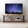 Iris Ohyama Spepa TV Stand Lowboard Stylish Nordic Slim Storage AV Board Natural/Black Iris Ohyama HAB-1000 HIROBIRO Series
