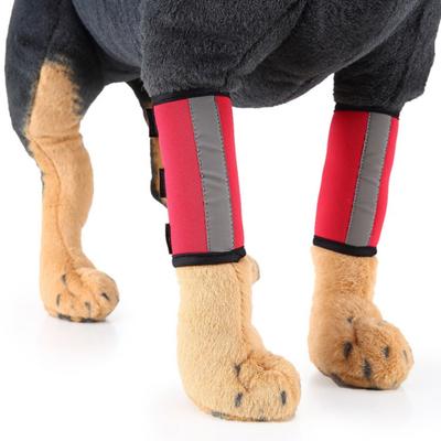Material Dog Accessories Puppy Elbow Pad Dog Front Leg Brace Dog Leg Protective Cover Pet Knee Pads