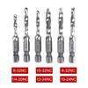 Multiple Processing Steps Step Processing Hex Shank Drill Bit High Speed Steel Drill Bit Set High Quality Soft Metals