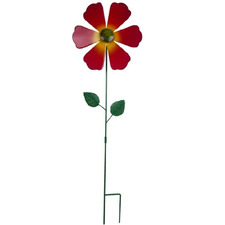 Rotating Wind Spinner Windmill Sculpture Metal Garden Art Weatherproof Yard Decoration Gift Suitable for Lawn Landscape