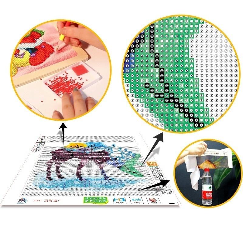 Diamond Painting Dragonfly & Tree Cross Stitch Diamond Embroidery Diamonds Wall Stickers Home Decor