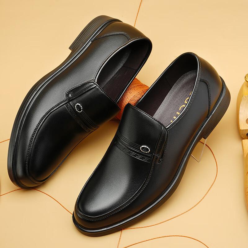 EGCHI Men s Derby Casual Leather Shoes X222802 41