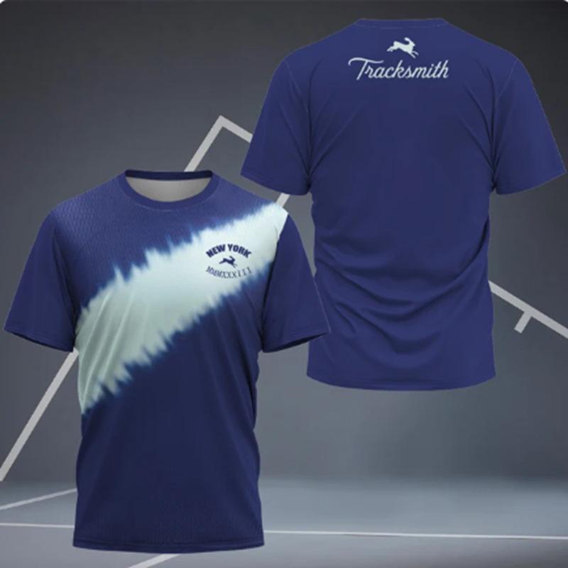 3D Digital Printing T-Shirt Teen Men's Short Sleeve Top Versatile Breathable