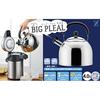 Yoshikawa Whistling Kettle, Made in Japan, IH and Gas Stove Compatible, 4.0L, BIG Prell SJ2702