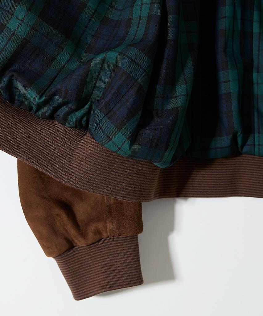 Horlisun Irish Suede Leather Jacket Cognac