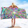 Psychedelic Stripe Beach Towels for Adults Quick Dry Bath Towel Pool Towels for Adults Swimming Towel hot tub Towels Shower