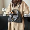 Casual Large-capacity Bag Women's 2025 Autumn and Winter New Commuter Shoulder Bag Solid Color Trendy Messenger Women's Backpack