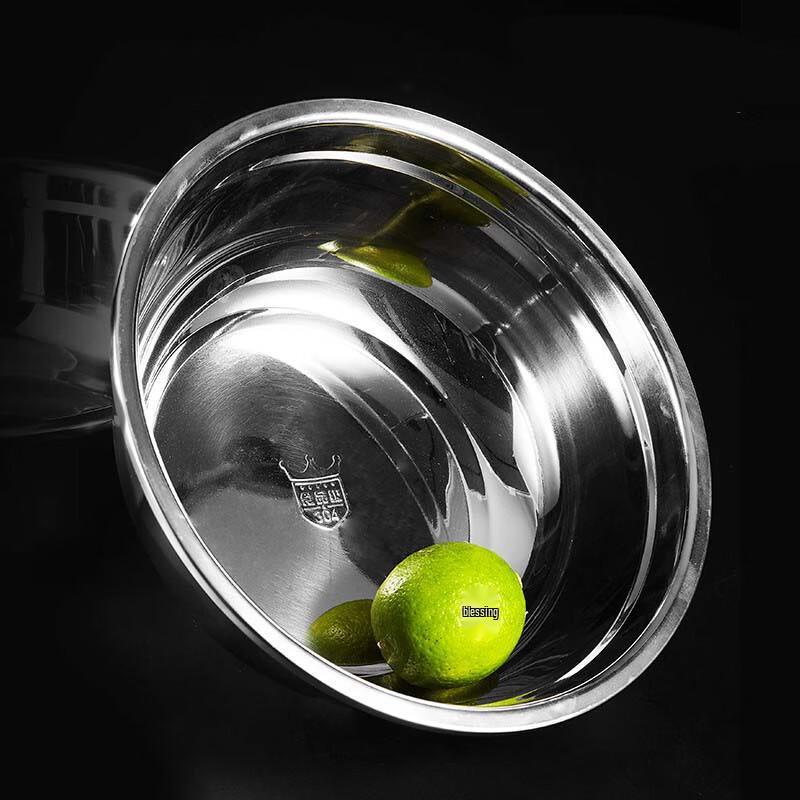 18CM 304 Stainless Steel Induction Soup Bowl