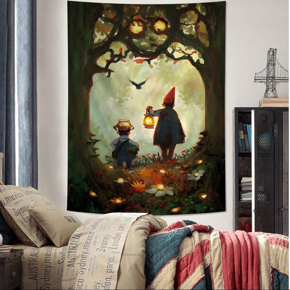 Tapiserie Anime Desen Animat Over The Garden Wall Tapiserii de Perete Boeme Pânze de Perete Mandala