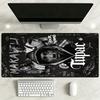 2pac Customized Name Mouse Pad Desk Mouse Pad Office Mouse Mats Non-Slip Rubber Bottom Perfect Gift for Gamers And Professionals