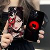 Hannya Girl Samurai Phone Case for iPhone 17 16 15 14 13 12 11 X XR XS 8 7 Air Pro Max Plus Mini Soft TPU Shockproof Cover