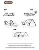 Inflatable Tent Tarp: Two-in-One Outdoor Camping Essential