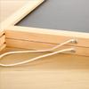 High Quality 30*19cm A Frame Double Sided Chalkboard Freestanding Wooden Blackboard Mini Board Activity Sign Tabletop Menu Board