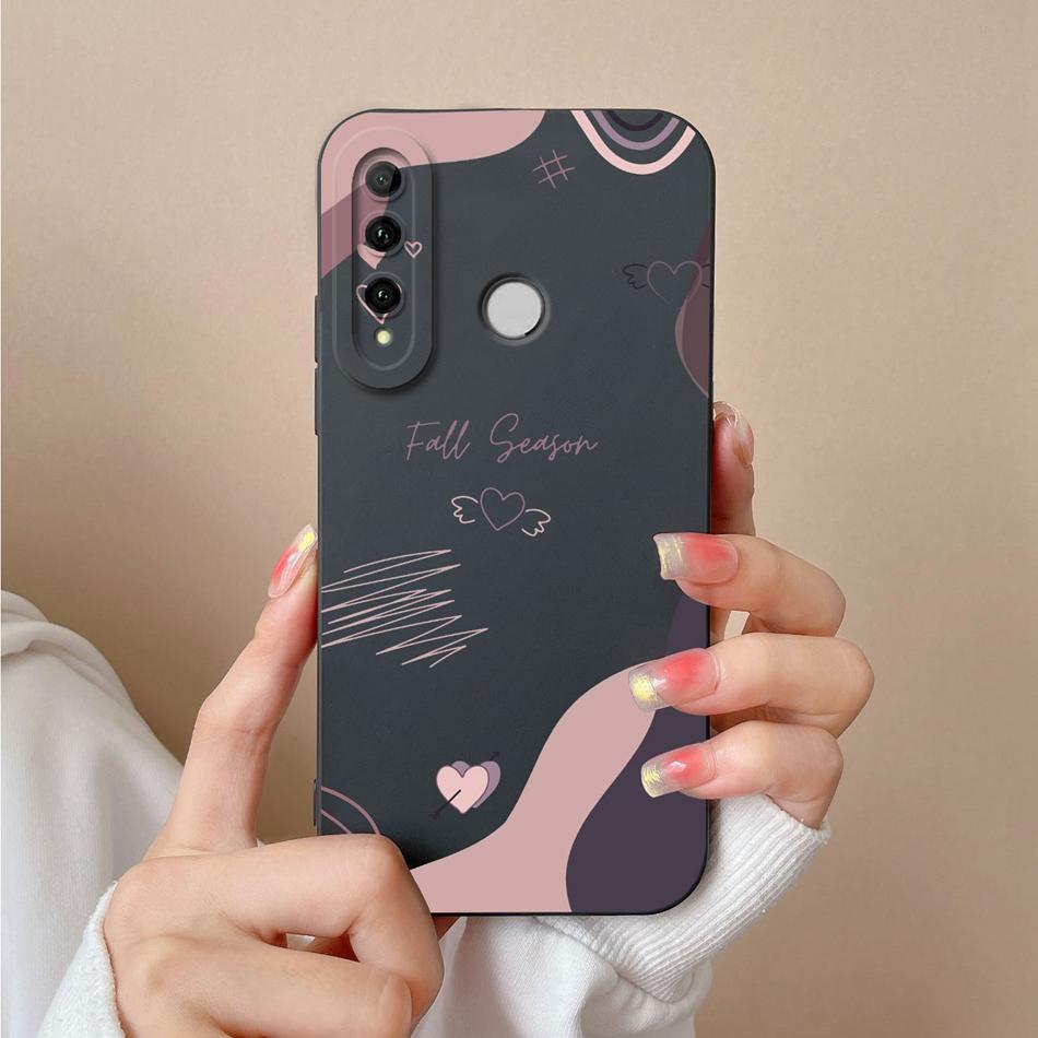 

For Honor 10i Phone Case Butterfly Cat Soft Liquid Silicone Camera Protection Cover For Huawei Honor 10 i Model HRY-LX1T Fundas Honor 10i