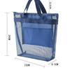 Breathable Large-Capacity Mesh Toiletry Travel Bag