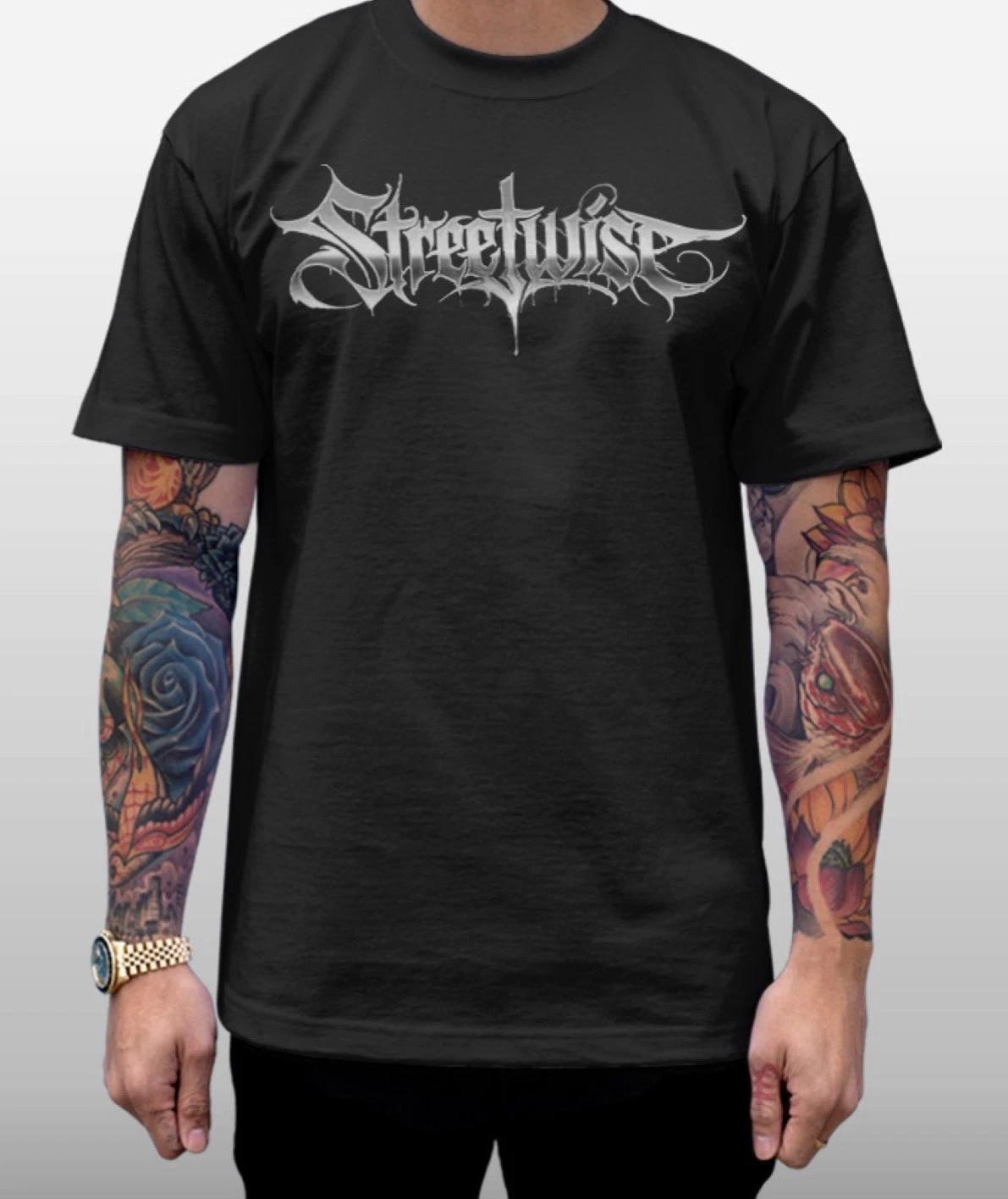 Streetwise Street Goth Graphic T-Shirt Black M-L-XL-2XL-3XL-4XL-5XL XXXXL