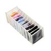 Jeans Socks Pants Storage Compartment Boxes Drawer for Closet Wardrobe, Clothes Separation Organizer