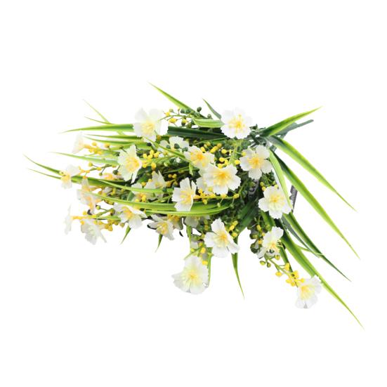 Artificial Flower No Maintenance No Watering No Fading Bright Color Realistic Lifelike Artificial Flower Wedding Party Home Decoration