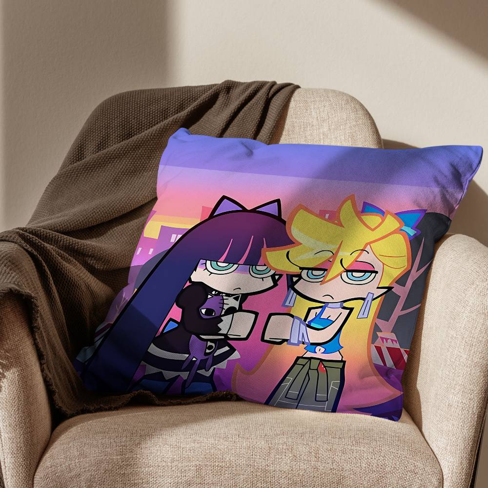 Art Panty Stocking with Garterbelt Pillow Case Living Room Sofa Cushion Cover Suitable For Home Bedroom Room Decoration