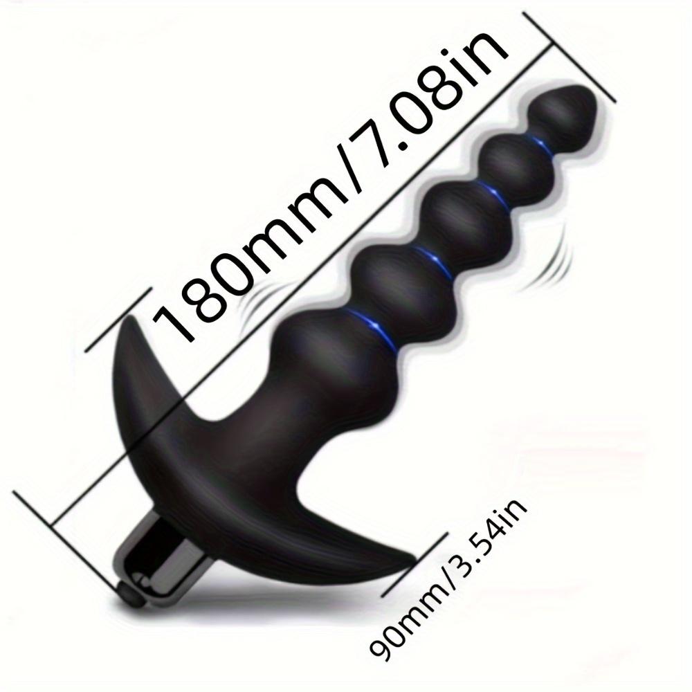 Anal Beads Butt Plug Vibrator Anal Plug Toy Strapon Dildo Male Prostate Massager Silicone Anal Sex Toys For Gays/Couple Men