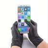 S/M/L/XL Black Nitrile Gloves Disposable Household Elastic Latex Free Waterproof Durable For Cleaning Household Chores Car