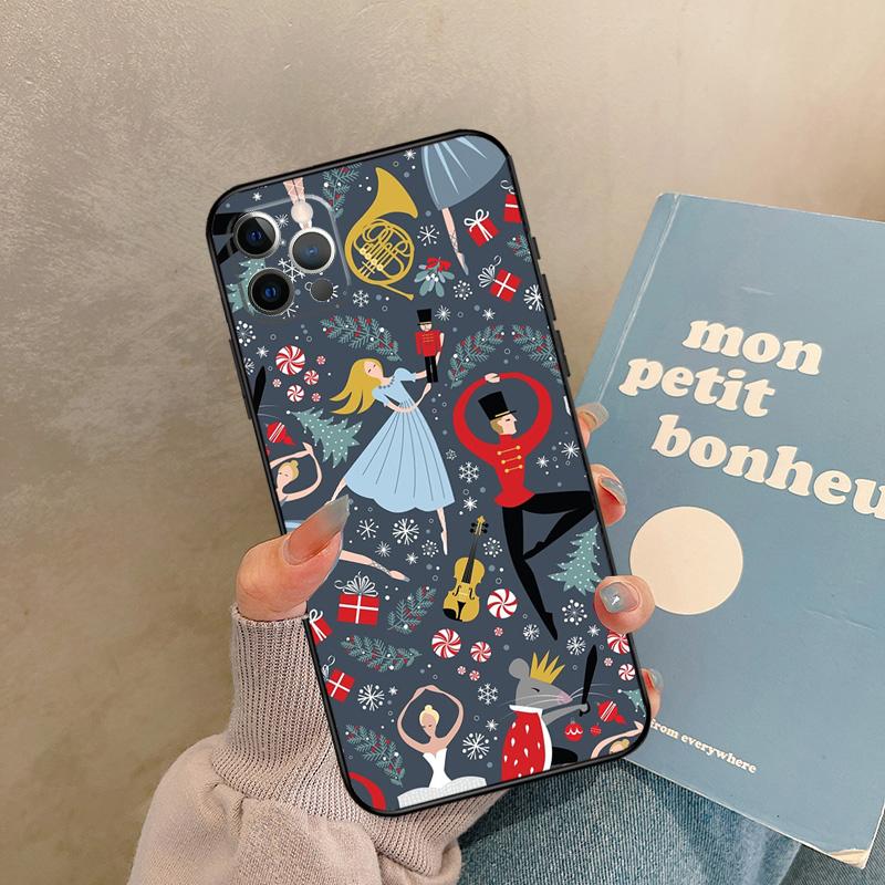 

Nutcracker Case For 17 Air iPhone 16 15 14 13 12 11 Pro Max 12 mini XR 15 16 Plus 16e Back Cover Shell iPhone 17 Pro