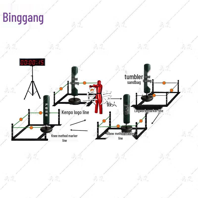 Binglan Combat Fundamentals Sensor Punching Bag System
