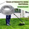 Nylon and Steel Wire Grass Trimmer Line 5m/10m/15m*2.4mm/2.7mm/3mm Trimmer Rope  Garden Maintenance