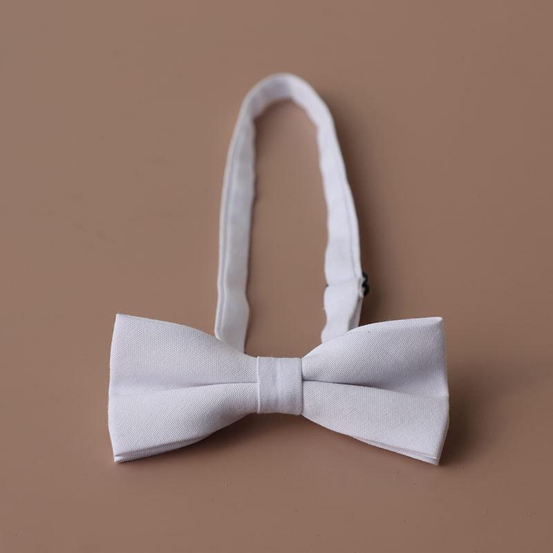New Cotton Bow tie Kids Bow ties Boy Girls Bow knot Adult Solid Color Bow Ties Cravats Party Bowties For Children Gifts