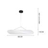 Nordic  Handmade Silk Led Chandelier Living Dining Room Bar Home Decor Bedroom Pendant Lights Loft Hanging Lamp Fixture