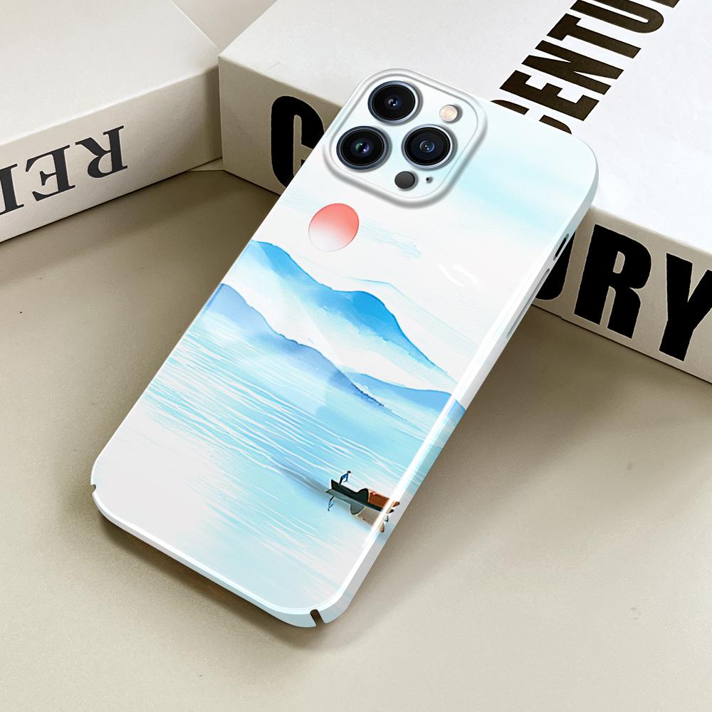 All-inclusive Film Phone Case Cartoon Fashion Design Hard Shell Full Cover Camera Protection Case for iPhone Samsung Xiaomi Poco Redmi Huawei Honor